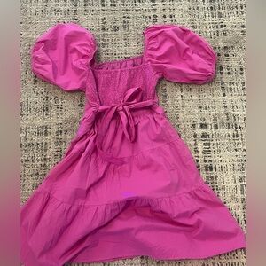 Sim and Sam pink dress